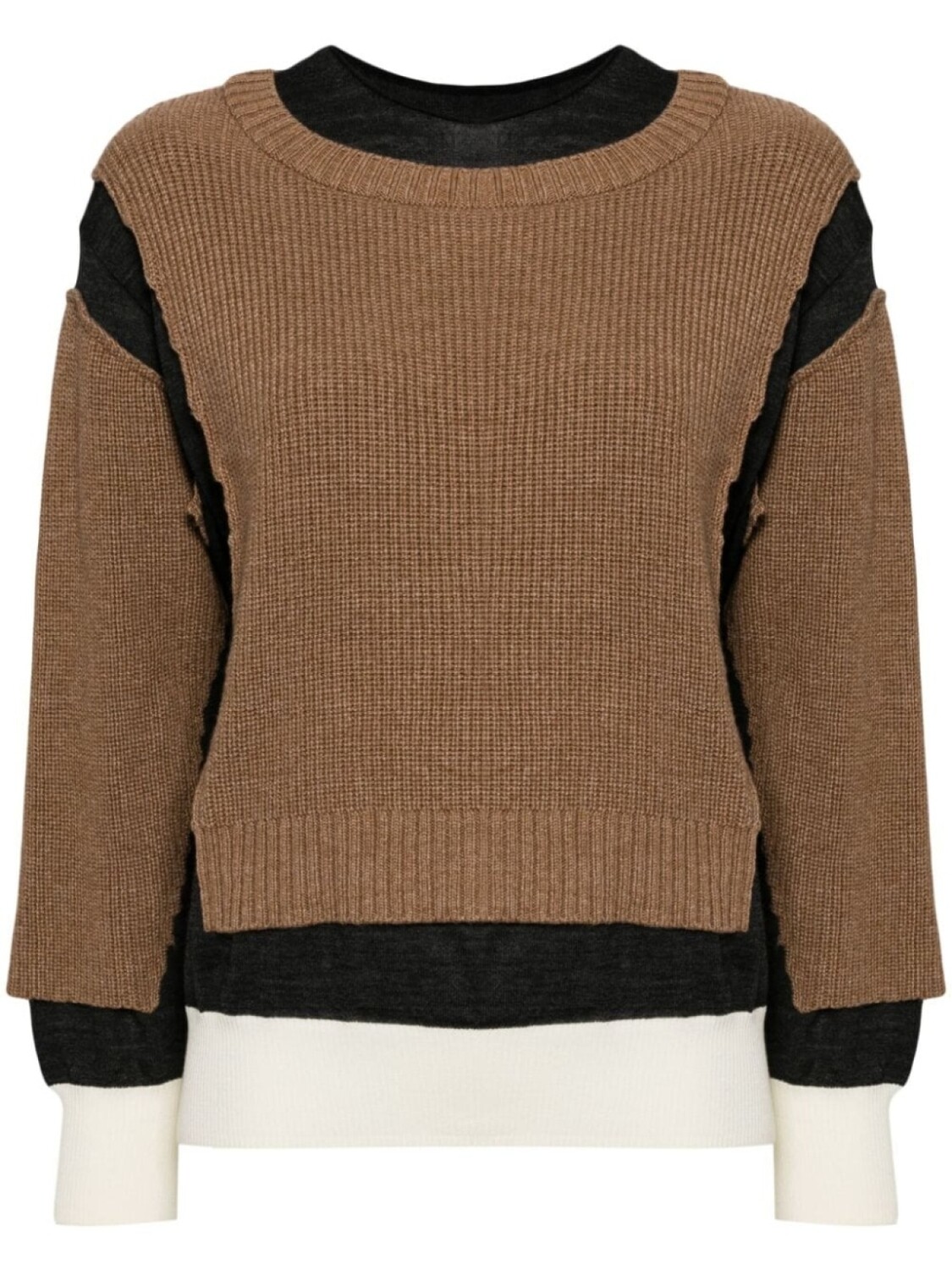 Undercover джемпер из смесовой шерсти, коричневый
Undercover джемпер из смесовой шерсти, коричневый