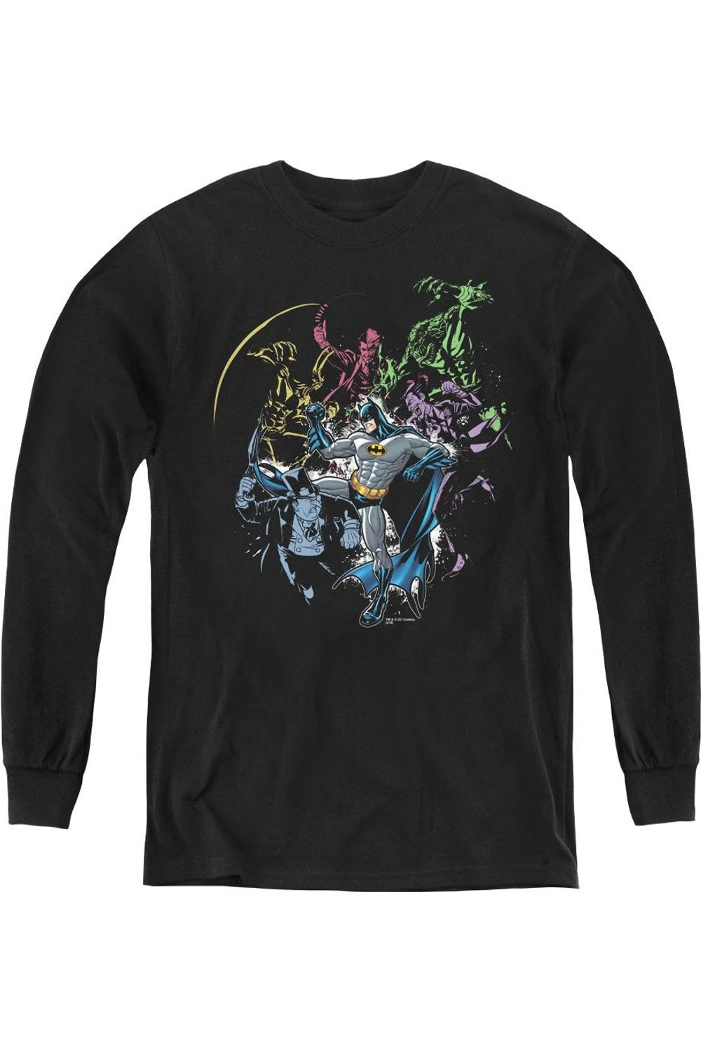 Футболка с длинным рукавом "Batman Surrounded" для молодежи Gildan, черный
Футболка с длинным рукавом "Batman Surrounded" для молодежи Gildan, черный