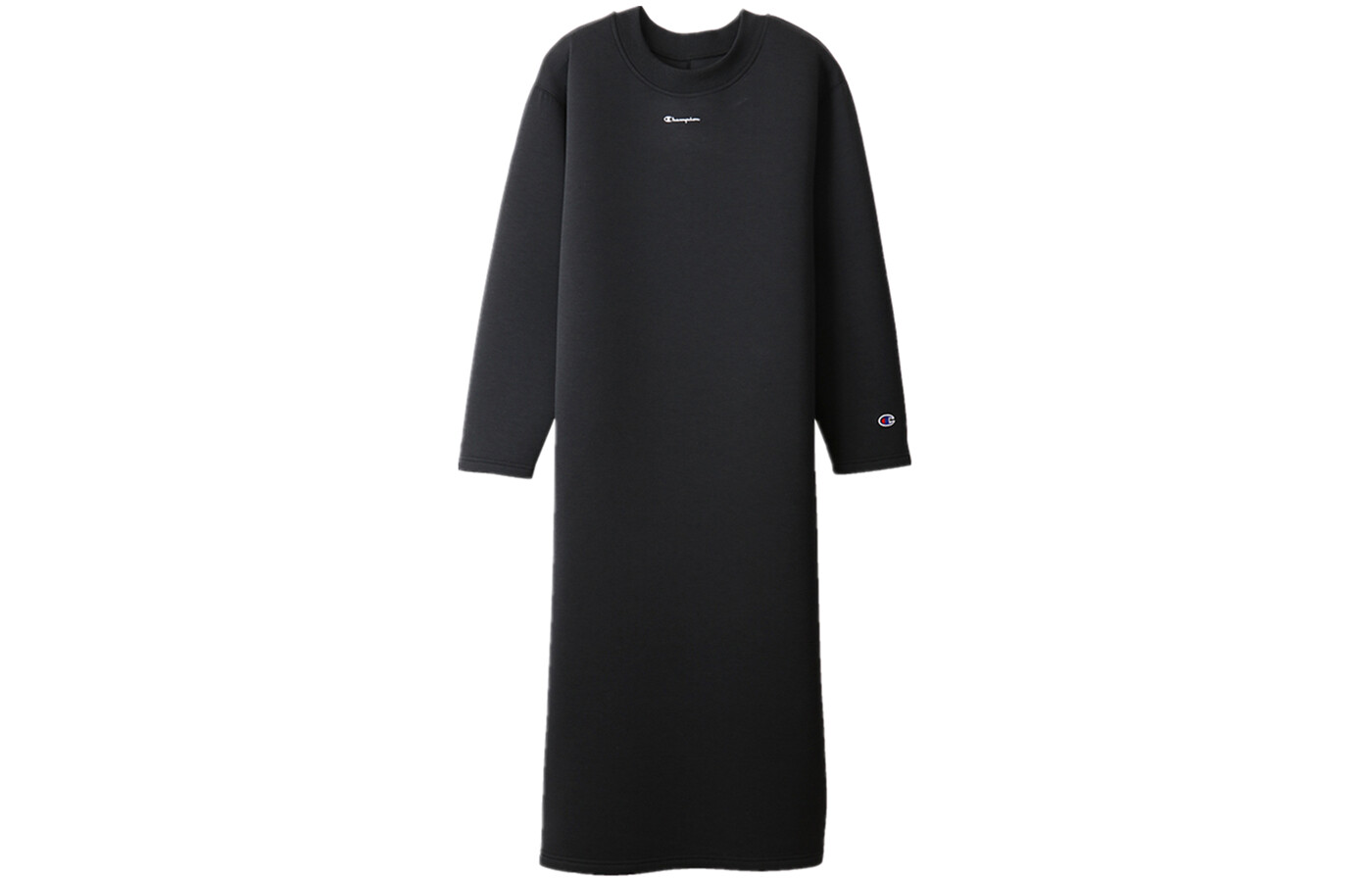 Женское платье Champion с длинными рукавами, цвет Black 
Женское платье Champion с длинными рукавами, цвет Black