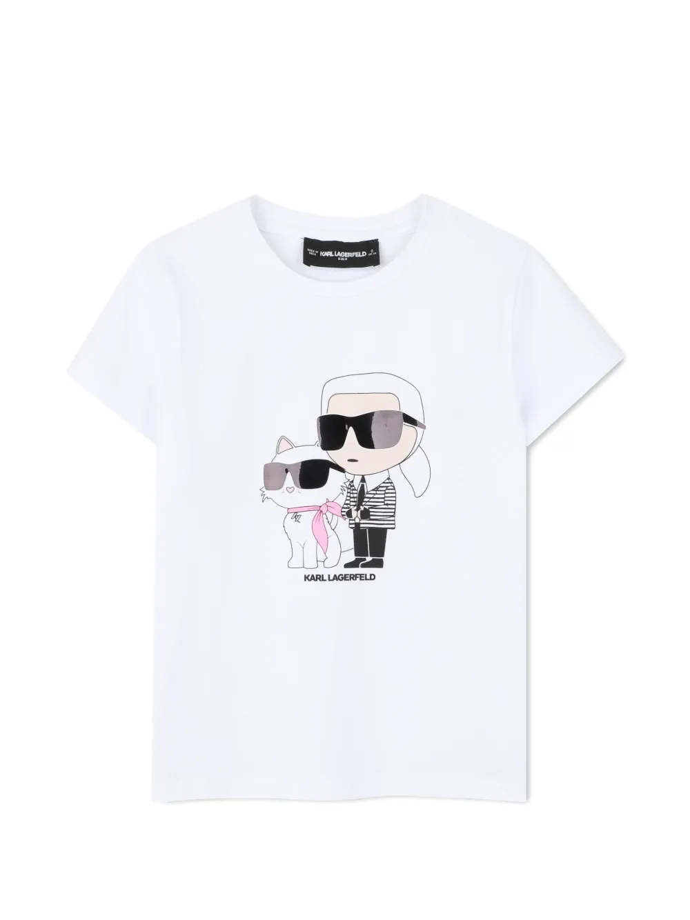 Футболка с логотипом Karl Lagerfeld Kids, белый
Футболка с логотипом Karl Lagerfeld Kids, белый