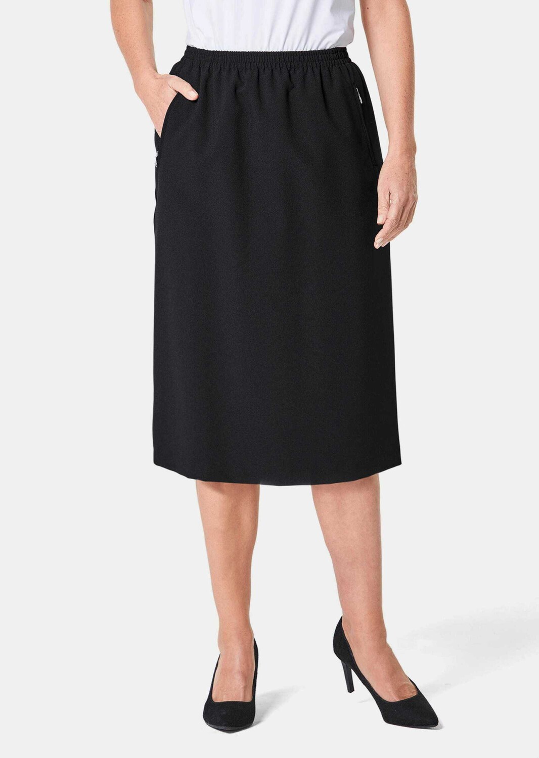 Юбка до колена GOLDNER Reiseschlupf, черный
Юбка до колена GOLDNER Reiseschlupf, черный