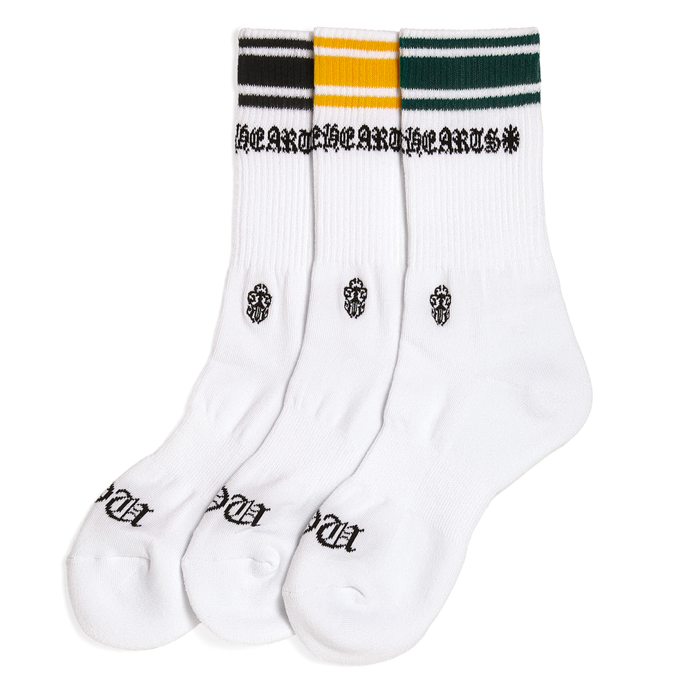 Женские носки FW24 Crew, 3 пары Chrome Hearts, желтый
Женские носки FW24 Crew, 3 пары Chrome Hearts, желтый