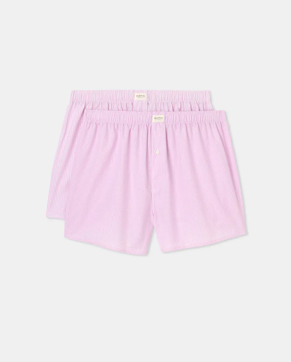 Упаковка из 2 тканевых боксеров Dustin, розовый
Упаковка из 2 тканевых боксеров Dustin, розовый