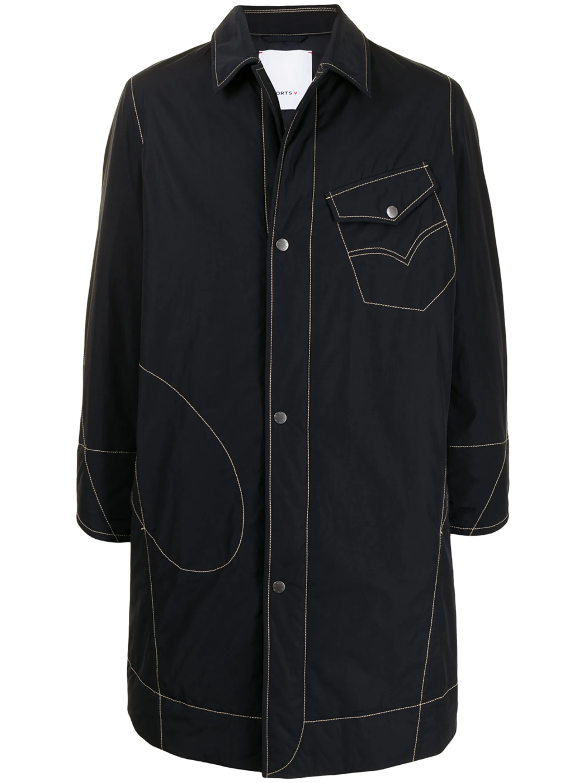 Джинсовое пальто с аппликацией Ports V, синий
Джинсовое пальто с аппликацией Ports V, синий