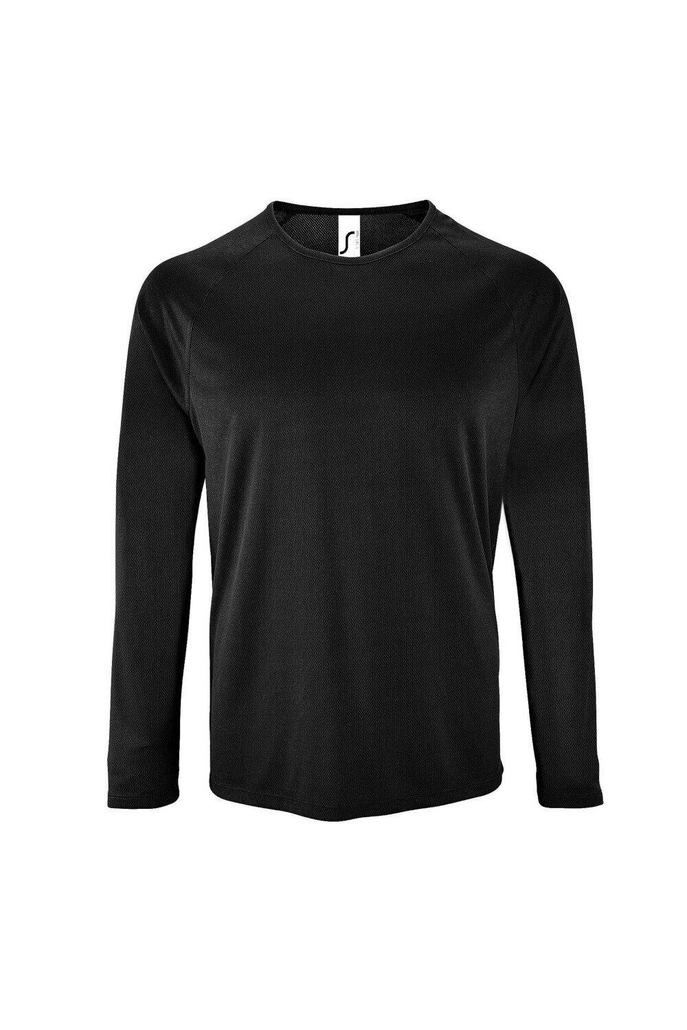 Спортивная футболка с длинными рукавами SOL'S, черный
Спортивная футболка с длинными рукавами SOL'S, черный