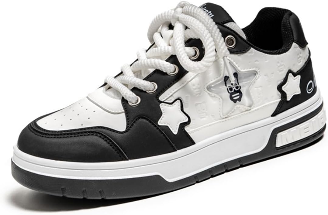 Мужские кроссовки Y2K Star, дышащие, низкие, повседневные, легкие ходовые для уличного стиля и скейтбординга Zhoupulp, черный
Мужские кроссовки Y2K Star, дышащие, низкие, повседневные, легкие ходовые для уличного стиля и скейтбординга Zhoupulp, черный