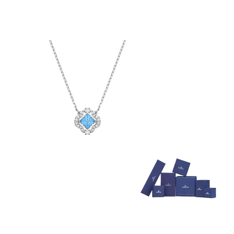 Swarovski Родированное ожерелье женское голубое
Swarovski Родированное ожерелье женское голубое