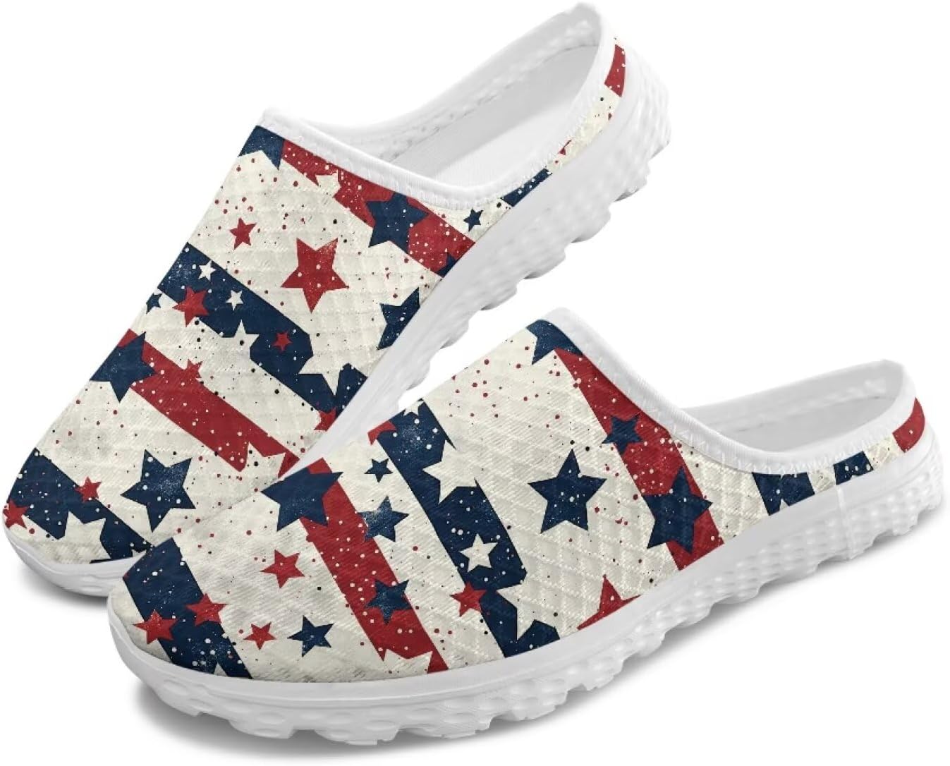 Полуботинки-тапочки, повседневные спортивные туфли без шнурков, прогулочные мюли с противоскользящей подошвой для дома и улицы, женские Tomeusey, Usa Stripes
Полуботинки-тапочки, повседневные спортивные туфли без шнурков, прогулочные мюли с противоскользящей подошвой для дома и улицы, женские Tomeusey, Usa Stripes