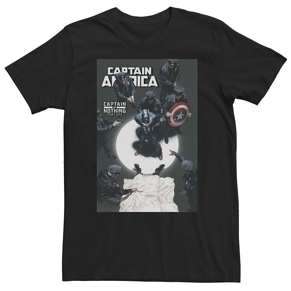 Футболка Big & Tall Marvel Comixology «Капитан Америка» с комиксами «Капитан из ничего», черный
Футболка Big & Tall Marvel Comixology «Капитан Америка» с комиксами «Капитан из ничего», черный