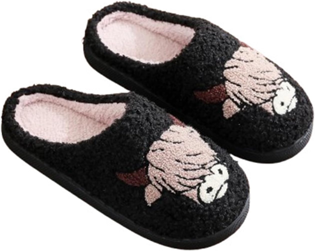 Женские и мужские пушистые тапочки с рисунком кошек и собак, мультяшные домашние тапочки с мягкой мемори-пеной, уютные плюшевые тапочки для пары, для дома (размер 44/45 EU, овца) Znel, черный
Женские и мужские пушистые тапочки с рисунком кошек и собак, мультяшные домашние тапочки с мягкой мемори-пеной, уютные плюшевые тапочки для пары, для дома (размер 44/45 EU, овца) Znel, черный