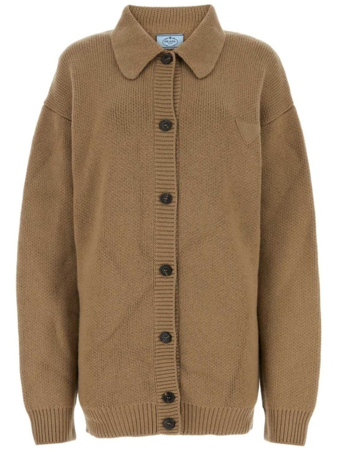 Кашемировый кардиган Prada Biscuit, коричневый
Кашемировый кардиган Prada Biscuit, коричневый
