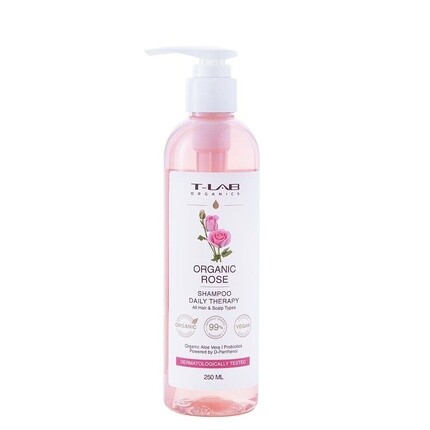 99% шампунь T-LAB ORGANICS Hair Therapy Daily Bio Rose, натуральные ингредиенты
99% шампунь T-LAB ORGANICS Hair Therapy Daily Bio Rose, натуральные ингредиенты