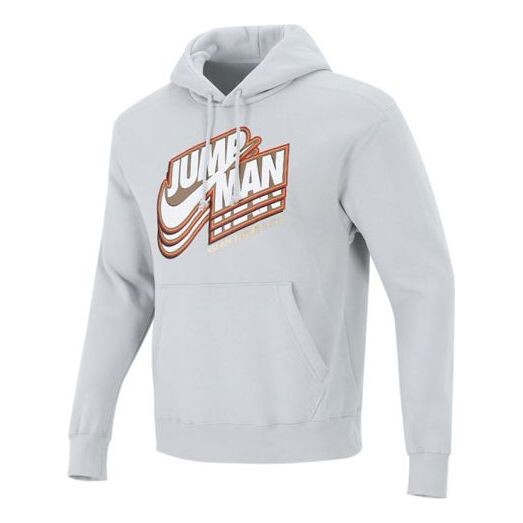 Толстовка Men's Air Jordan Logo Pattern Fleece Lined Printing Loose Light Grey, белый 
Толстовка Men's Air Jordan Logo Pattern Fleece Lined Printing Loose Light Grey, белый