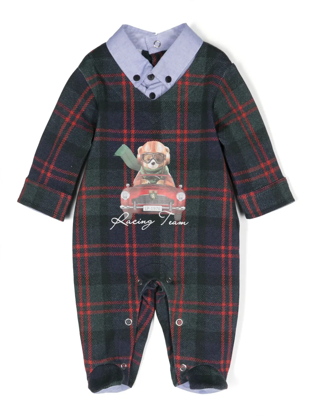 Пижама в клетку тартан Lapin House, зеленый
Пижама в клетку тартан Lapin House, зеленый