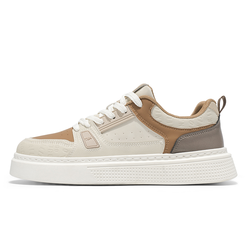 Мужские дышащие низкие кроссовки для скейтбординга CAMOSI, Beige Brown
Мужские дышащие низкие кроссовки для скейтбординга CAMOSI, Beige Brown