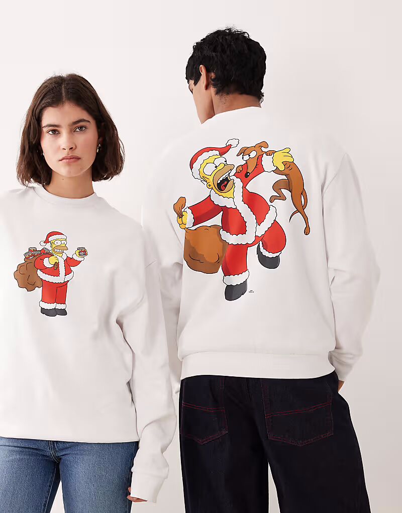 Свободный свитшот унисекс с принтом «Симпсоны» белого цвета Asos Design, Белый, Свободный свитшот унисекс с принтом «Симпсоны» белого цвета Asos Design
Свободный свитшот унисекс с принтом «Симпсоны» белого цвета Asos Design, Белый, Свободный свитшот унисекс с принтом «Симпсоны» белого цвета Asos Design