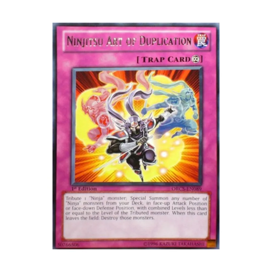 CCG Искусство ниндзюцу дублирования (редкое), Yu-Gi-Oh - Order of Chaos - Singles
CCG Искусство ниндзюцу дублирования (редкое), Yu-Gi-Oh - Order of Chaos - Singles