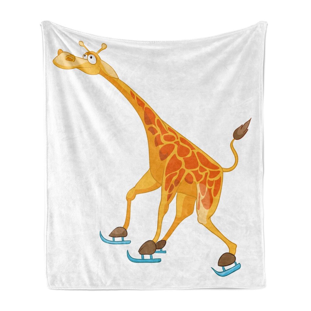 Мягкое фланелевое флисовое одеяло ABAKUHAUS Giraffe, животное, катающееся на коньках, принт Fun Confused Impression на простом бумажном фоне, 175 x 230 см, белый и оранжевый
Мягкое фланелевое флисовое одеяло ABAKUHAUS Giraffe, животное, катающееся на коньках, принт Fun Confused Impression на простом бумажном фоне, 175 x 230 см, белый и оранжевый