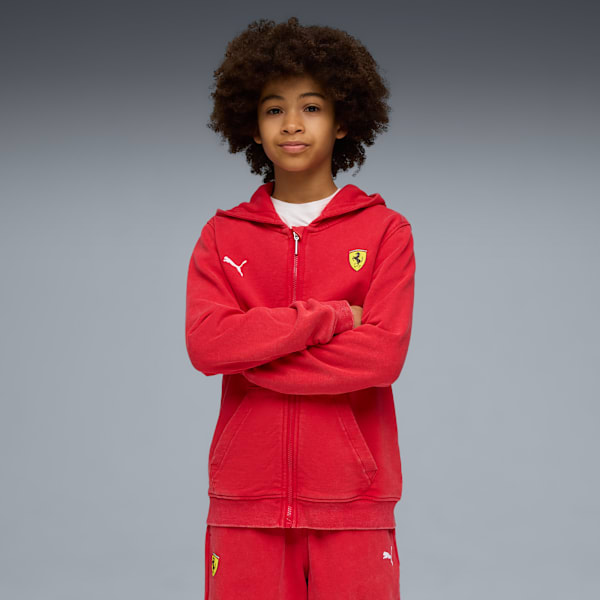 Спортивная куртка для больших детей Scuderia Ferrari Puma, красный
Спортивная куртка для больших детей Scuderia Ferrari Puma, красный
