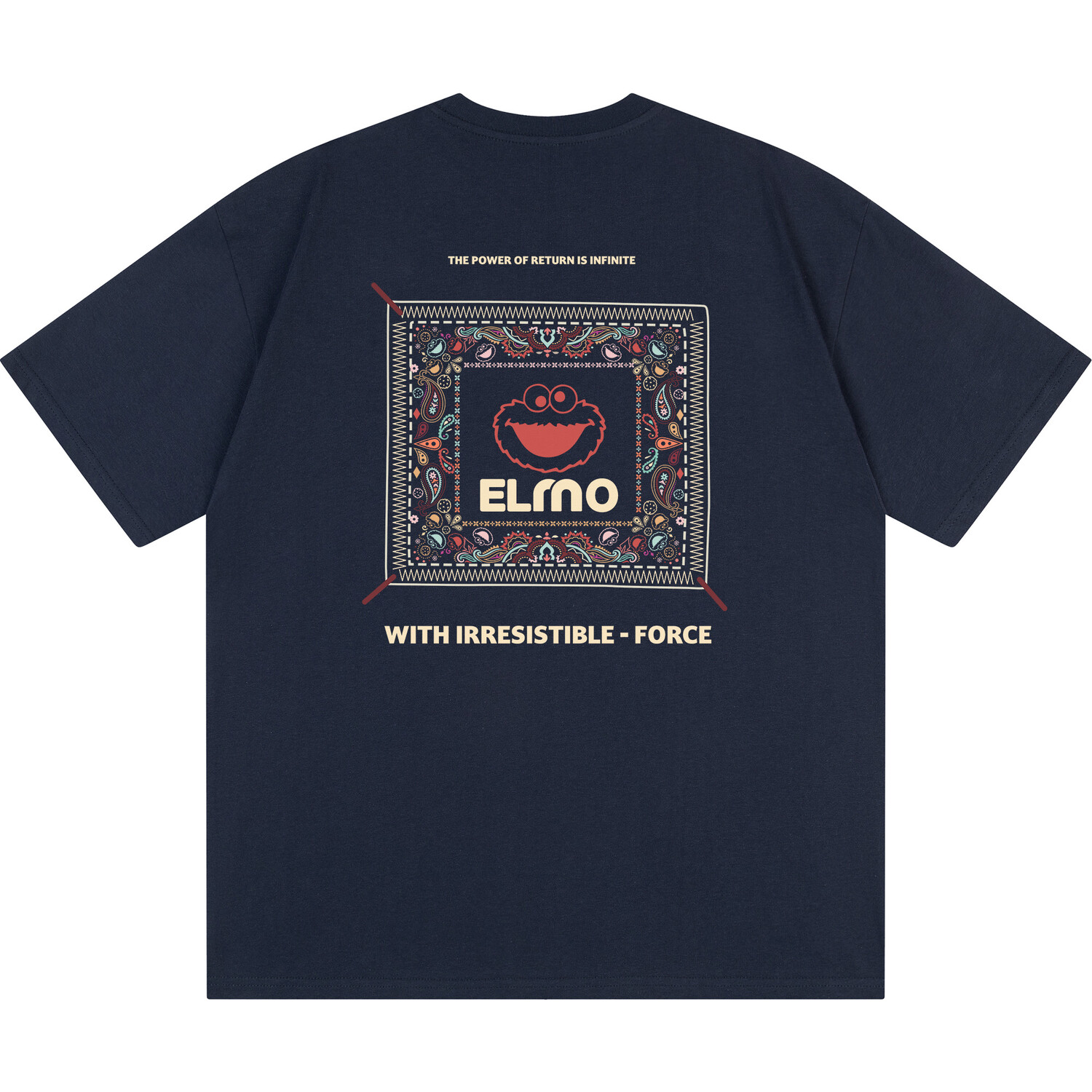 Футболка унисекс Sesame Street, коричневый 
Футболка унисекс Sesame Street, коричневый