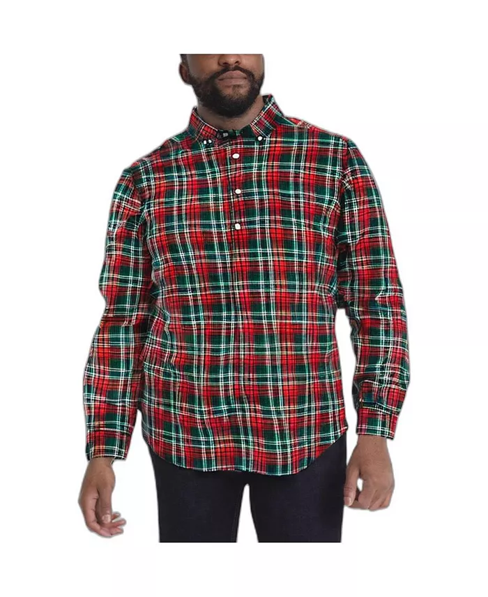 Мужская рубашка в клетку с длинным рукавом не мнется Kingsize, красный
Мужская рубашка в клетку с длинным рукавом не мнется Kingsize, красный