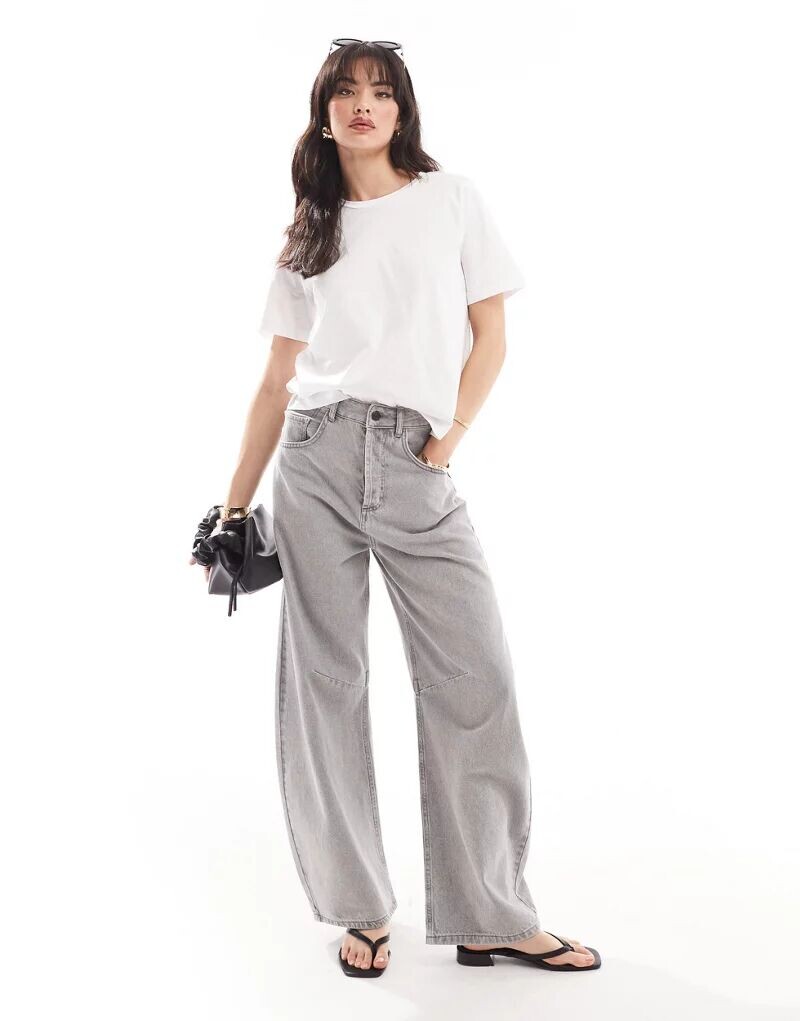 Белая футболка с круглым вырезом Only
Белая футболка с круглым вырезом Only