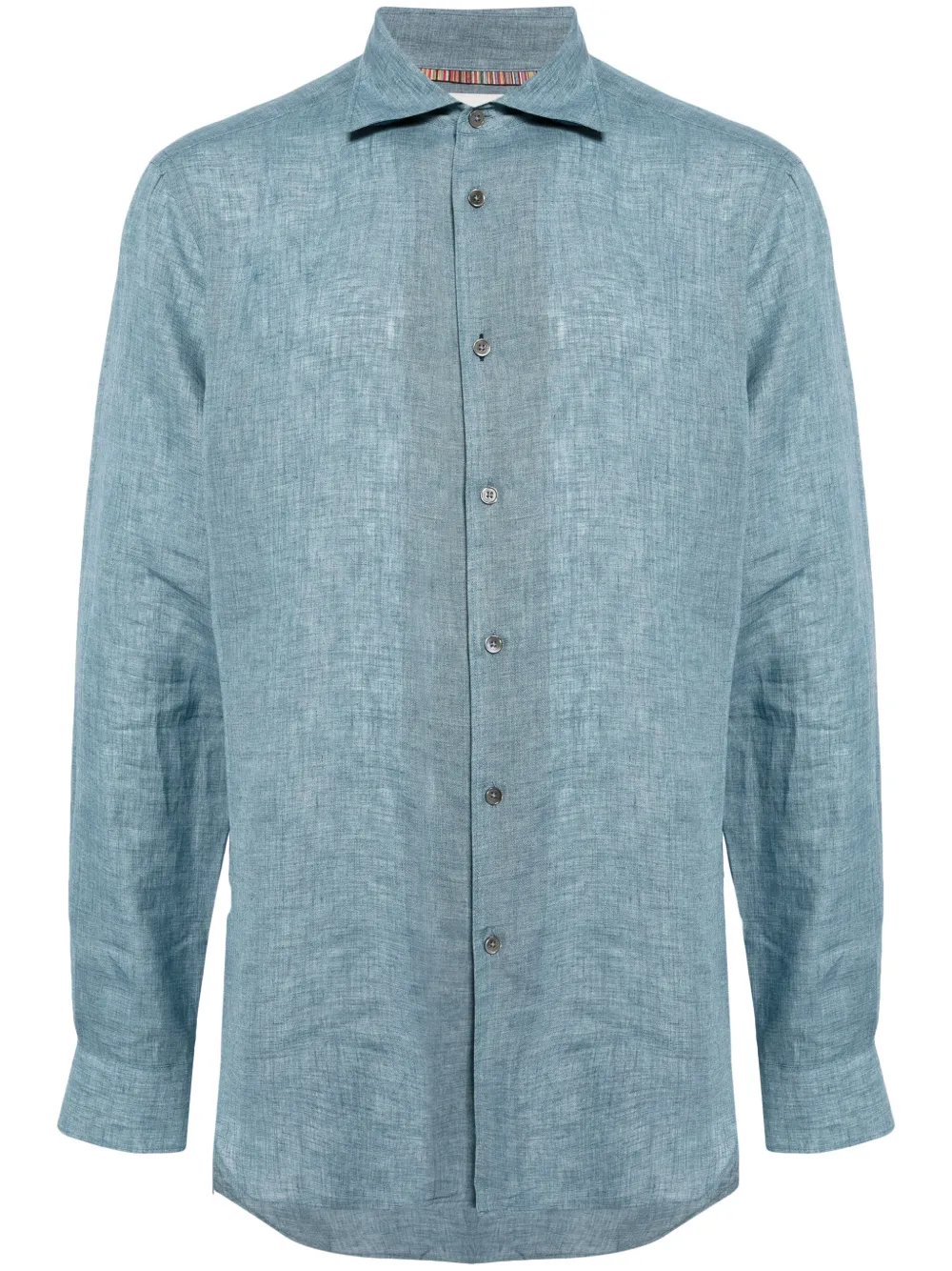 Льняная рубашка с длинными рукавами Paul Smith, синий
Льняная рубашка с длинными рукавами Paul Smith, синий