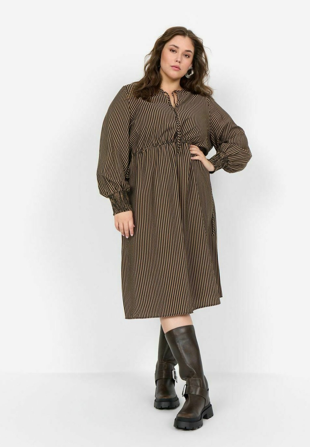 Повседневное платье GENTINA Wasabi Concept, коричневый
Повседневное платье GENTINA Wasabi Concept, коричневый