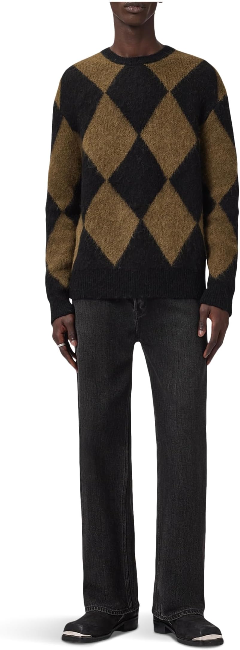 Свитер AllSaints Men's Bower Crew, Black/Brown
Свитер AllSaints Men's Bower Crew, Black/Brown