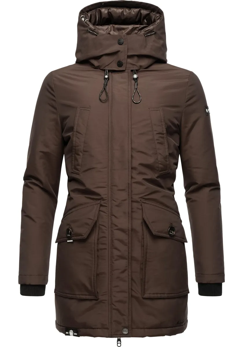 Зимняя куртка Navahoo "Метель", с капюшоном, на теплой подкладке, водонепроницаемое зимнее пальто, коричневый
Зимняя куртка Navahoo "Метель", с капюшоном, на теплой подкладке, водонепроницаемое зимнее пальто, коричневый