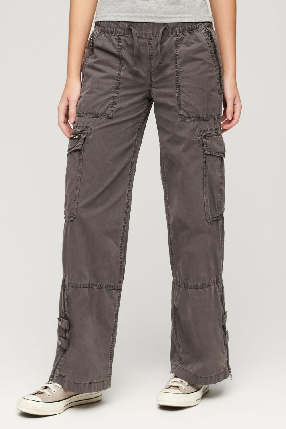 Эластичные винтажные брюки-карго Superdry, коричневый
Эластичные винтажные брюки-карго Superdry, коричневый