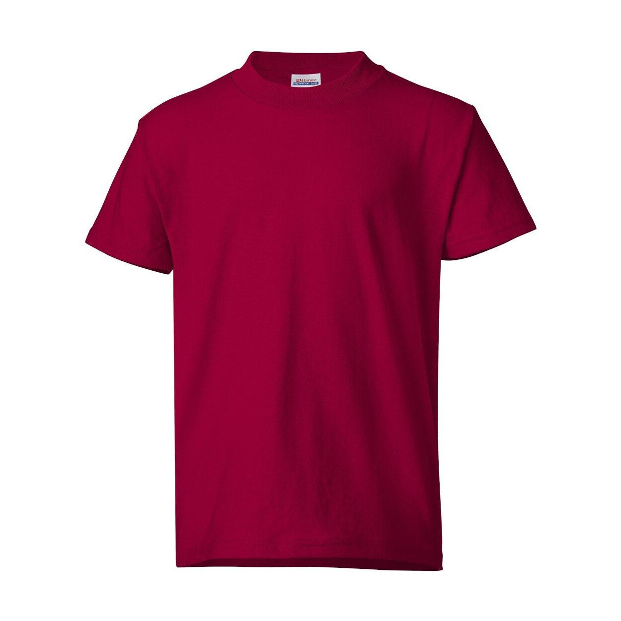Молодёжная футболка Hanes Ecosmart, цвет Deep Red
Молодёжная футболка Hanes Ecosmart, цвет Deep Red