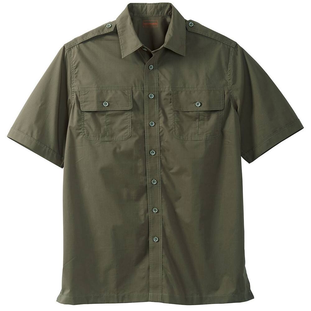 Мужская рубашка-пилот с короткими рукавами Boulder Creek By Kingsize Big & Tall, цвет Olive
Мужская рубашка-пилот с короткими рукавами Boulder Creek By Kingsize Big & Tall, цвет Olive