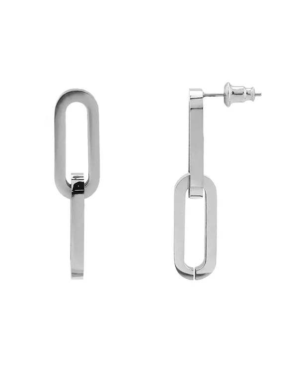 Серьги-Цепочки со скрепками Rebl Jewelry, silver
Серьги-Цепочки со скрепками Rebl Jewelry, silver