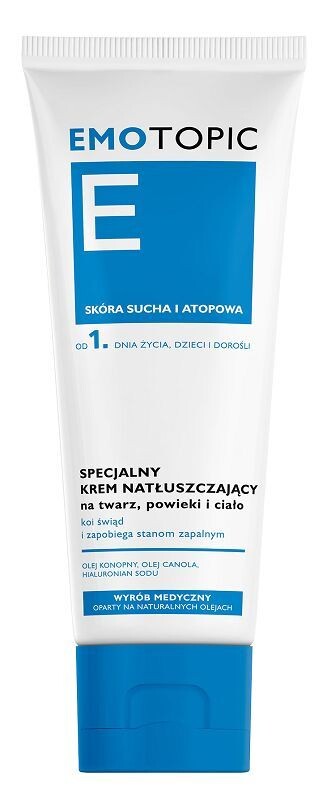Emotopic Specjalny Krem Natłuszczający крем для лица и тела, 75 ml
Emotopic Specjalny Krem Natłuszczający крем для лица и тела, 75 ml