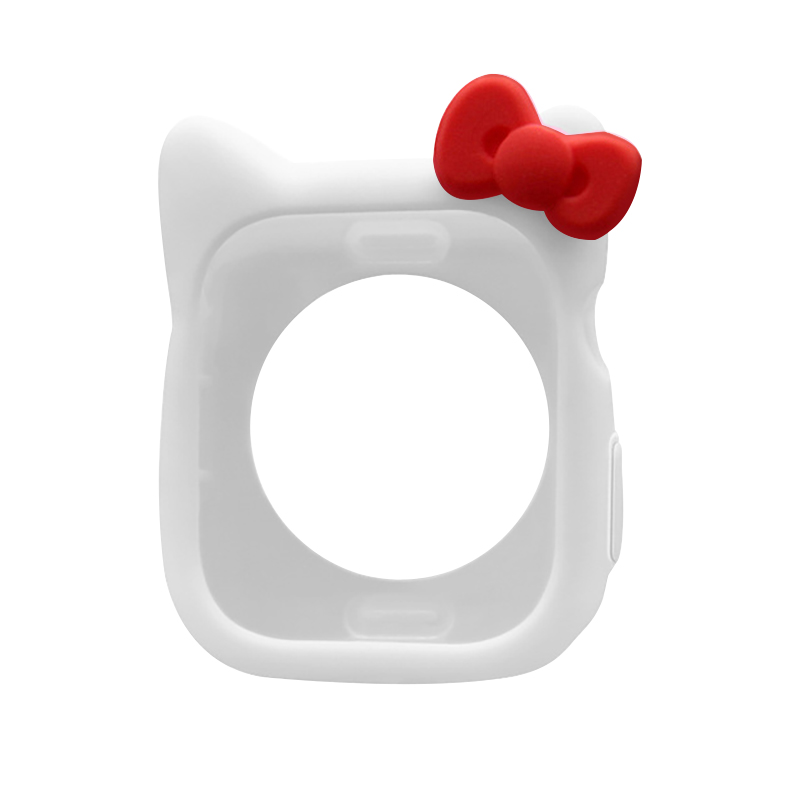 CHENSONG Часы Protective Case Apple Silicone Case Material Apple Watch Collection, White Red-Cute Butterfly Clasp Silicone Case
CHENSONG Часы Protective Case Apple Silicone Case Material Apple Watch Collection, White Red-Cute Butterfly Clasp Silicone Case