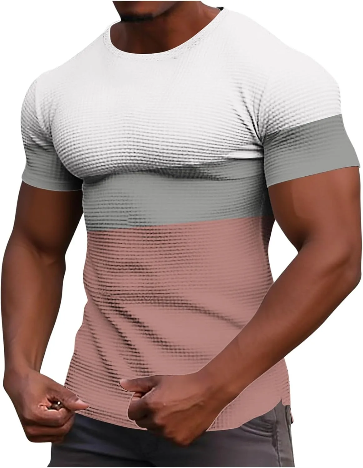 Футболка мужская Color Block Casual Loose Stretchy
Футболка мужская Color Block Casual Loose Stretchy