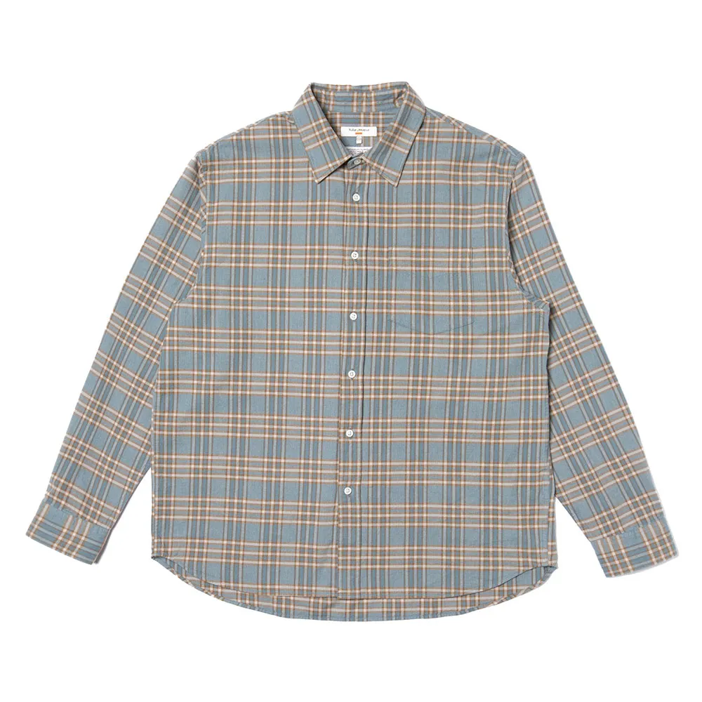 Рубашка Nudie Jeans Filip Prairie, синий
Рубашка Nudie Jeans Filip Prairie, синий