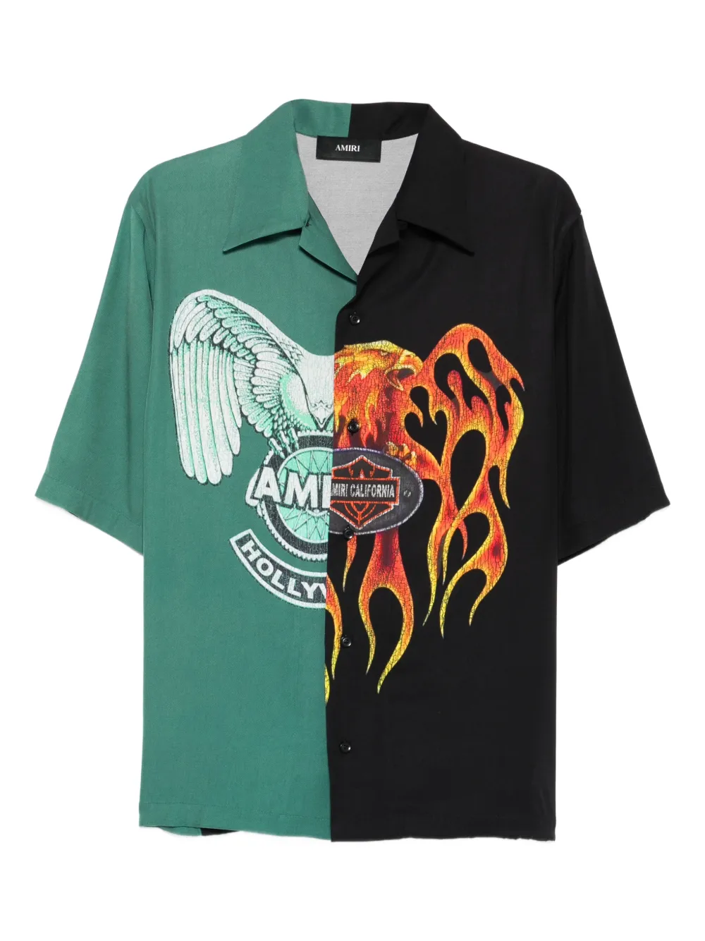Рубашка на пуговицах Amiri, зеленый
Рубашка на пуговицах Amiri, зеленый