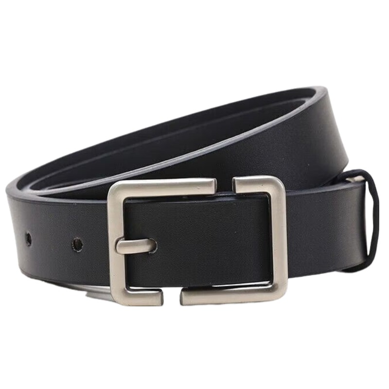 WARRIOR Кожаный ремень унисекс из спилка шириной 2,3 см, Minimalist Style Black
WARRIOR Кожаный ремень унисекс из спилка шириной 2,3 см, Minimalist Style Black