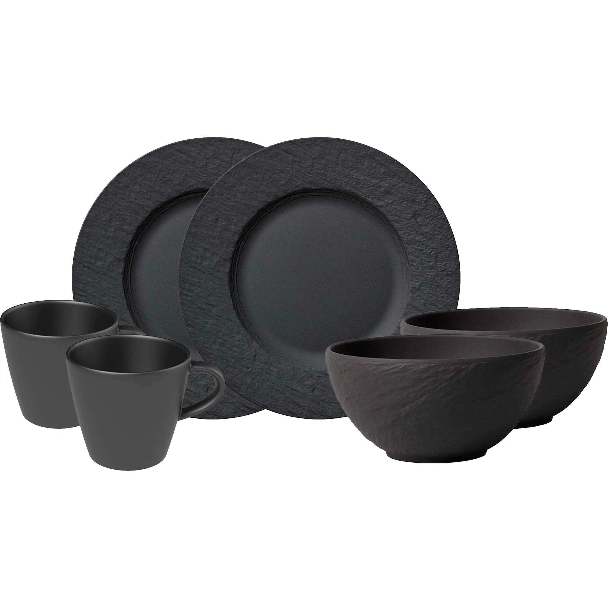 Набор посуды для завтрака Villeroy & Boch "Manufacture Rock", (набор, 6 предметов, 2 тарелки для завтрака 22 см, 2 чашки для кофе 220 мл, 2 банки 0,6 л), производство Германия, изысканный китайский фарфор, черный
Набор посуды для завтрака Villeroy & Boch "Manufacture Rock", (набор, 6 предметов, 2 тарелки для завтрака 22 см, 2 чашки для кофе 220 мл, 2 банки 0,6 л), производство Германия, изысканный китайский фарфор, черный
