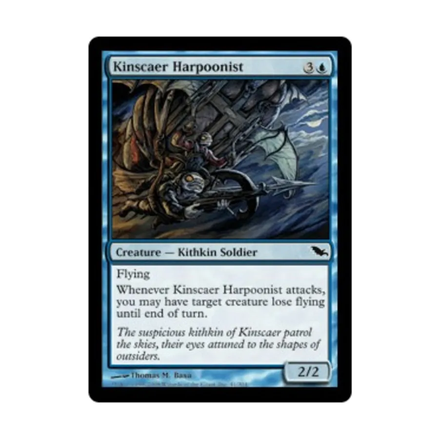 CCG Кинскер-гарпунист (C) (Рольга), MTG - Shadowmoor
CCG Кинскер-гарпунист (C) (Рольга), MTG - Shadowmoor