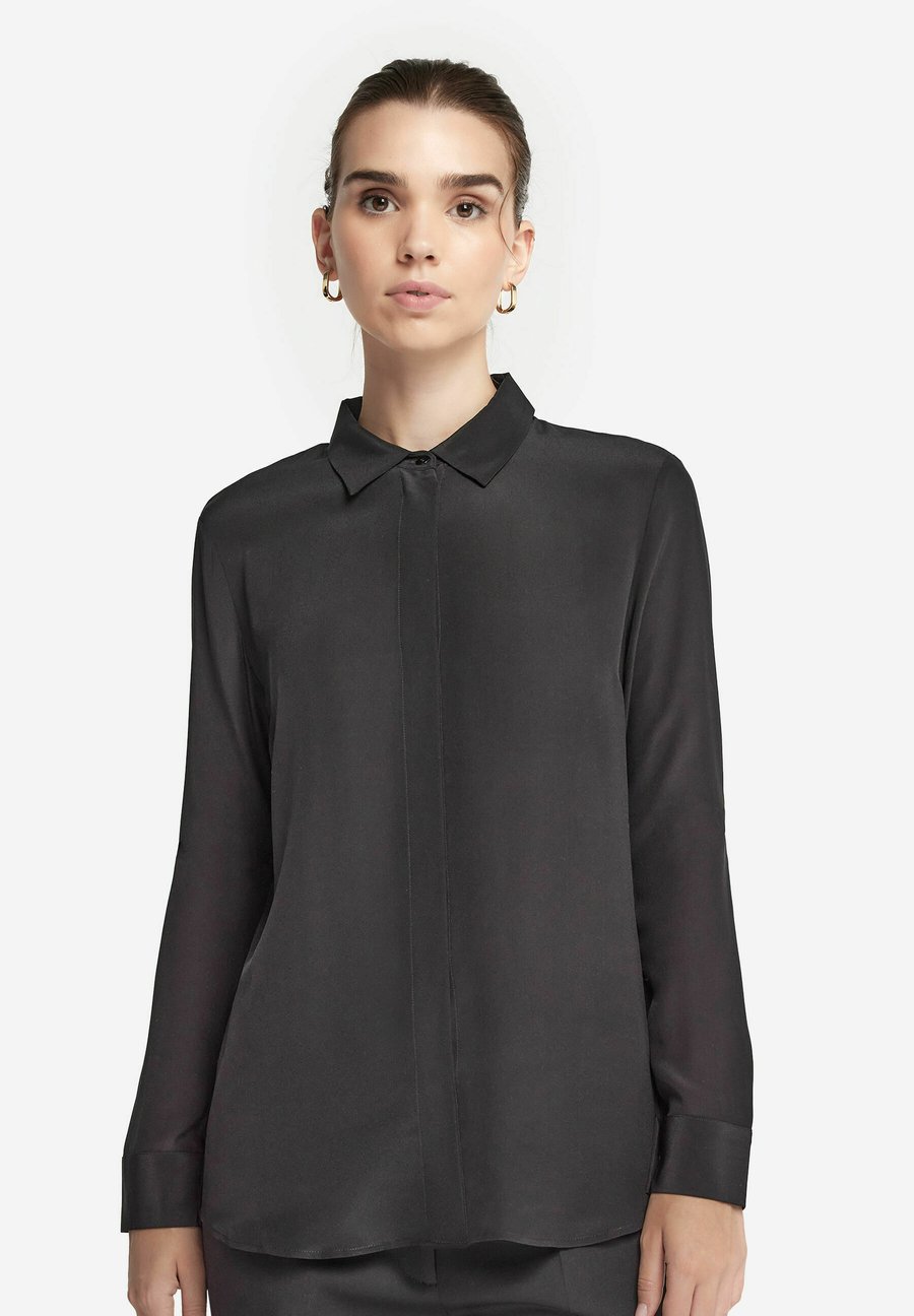 Блуза Falconeri Button-down blouse, Black/Black
Блуза Falconeri Button-down blouse, Black/Black