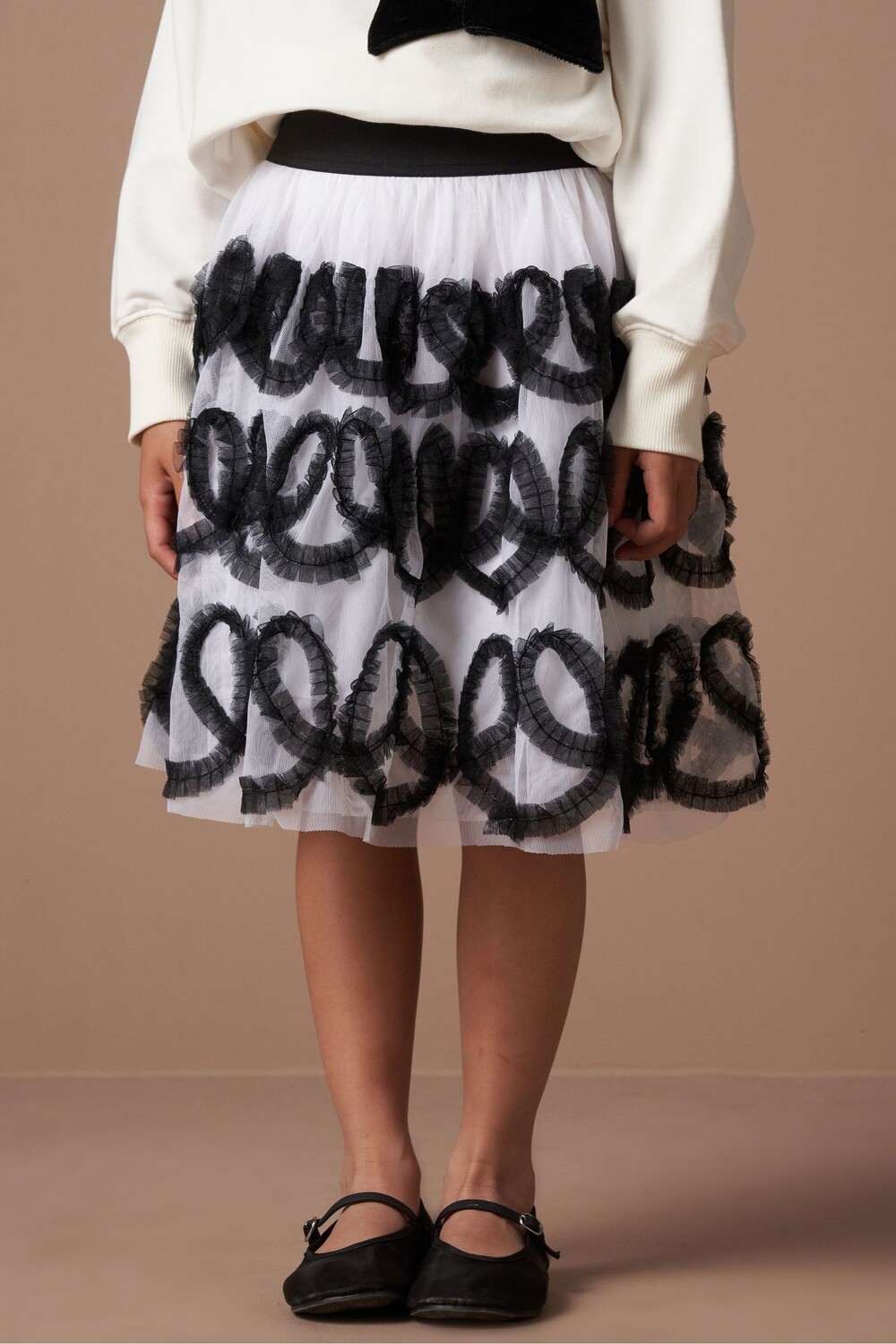 Юбка с бантом из ленты Petra Angel & Rocket, черный
Юбка с бантом из ленты Petra Angel & Rocket, черный