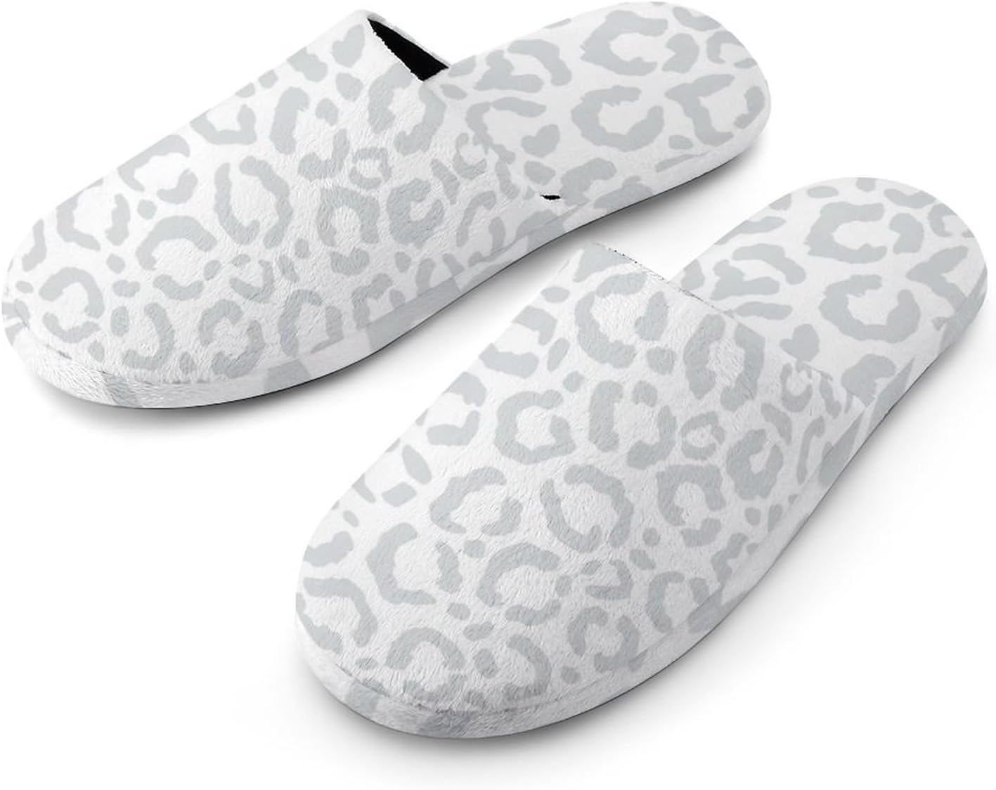 Женские тапочки с принтом животного: бело-серый леопард, гепард, теплые домашние пушистые тапочки, комнатные шлепанцы Wauoemy
Женские тапочки с принтом животного: бело-серый леопард, гепард, теплые домашние пушистые тапочки, комнатные шлепанцы Wauoemy