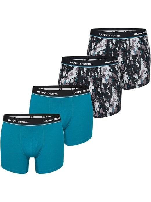 Трикотажные брюки в стиле ретро Happy Shorts, синий 
Трикотажные брюки в стиле ретро Happy Shorts, синий