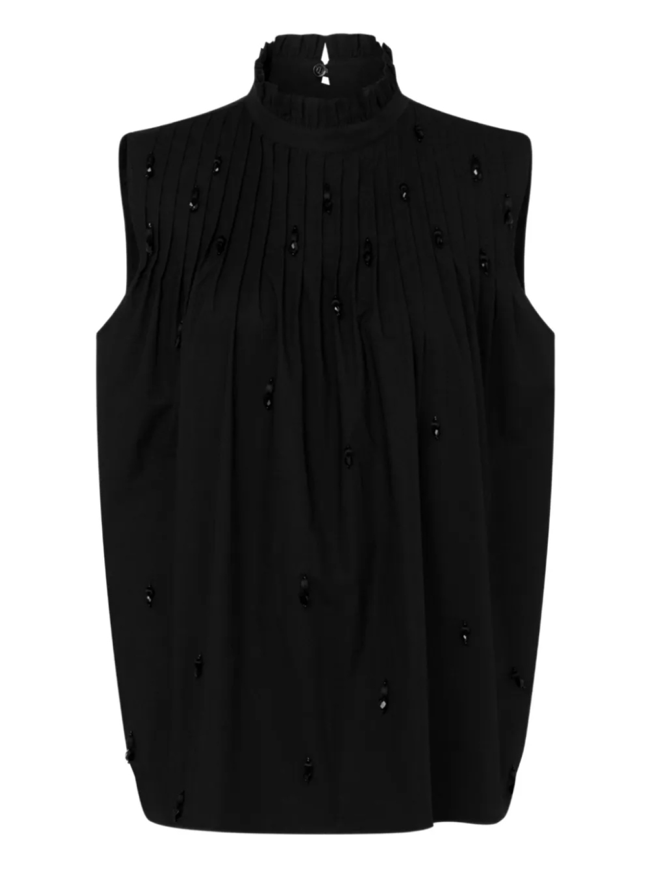 Moschino поплиновый топ с вышивкой, черный
Moschino поплиновый топ с вышивкой, черный