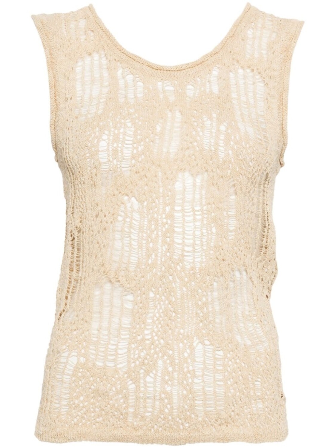 System топ рыхлой вязки, коричневый 
System топ рыхлой вязки, коричневый