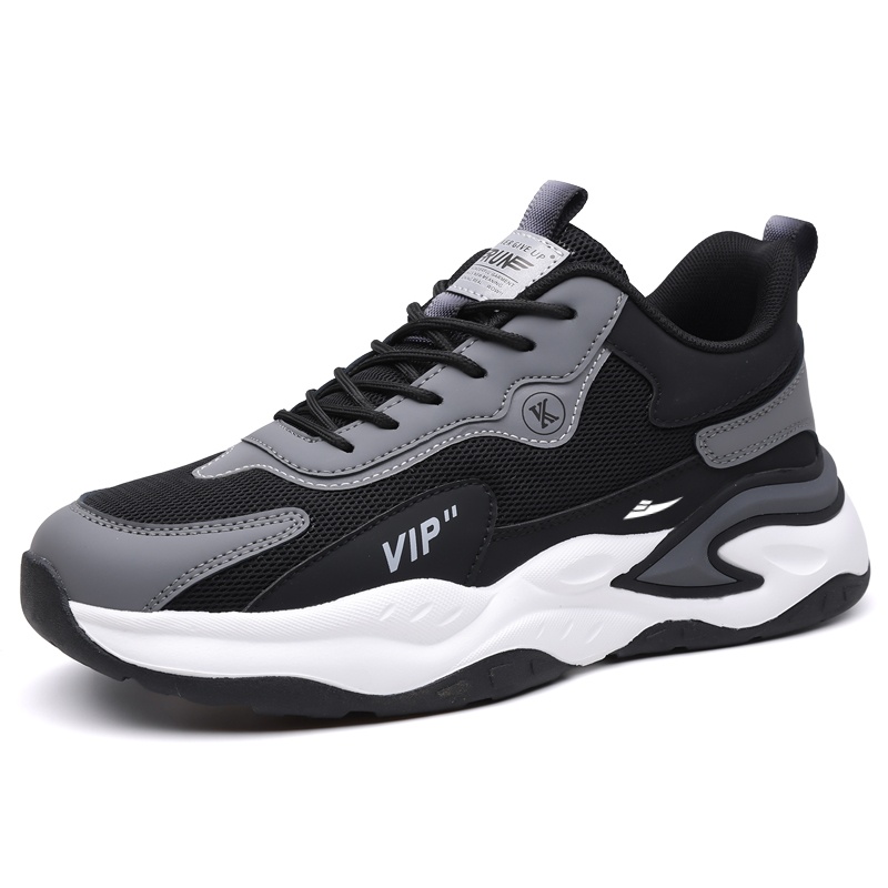 Kuding Мужские беговые кроссовки с амортизацией, противоскользящей подошвой, устойчивые к истиранию и дышащие черные, цвет Black
Kuding Мужские беговые кроссовки с амортизацией, противоскользящей подошвой, устойчивые к истиранию и дышащие черные, цвет Black