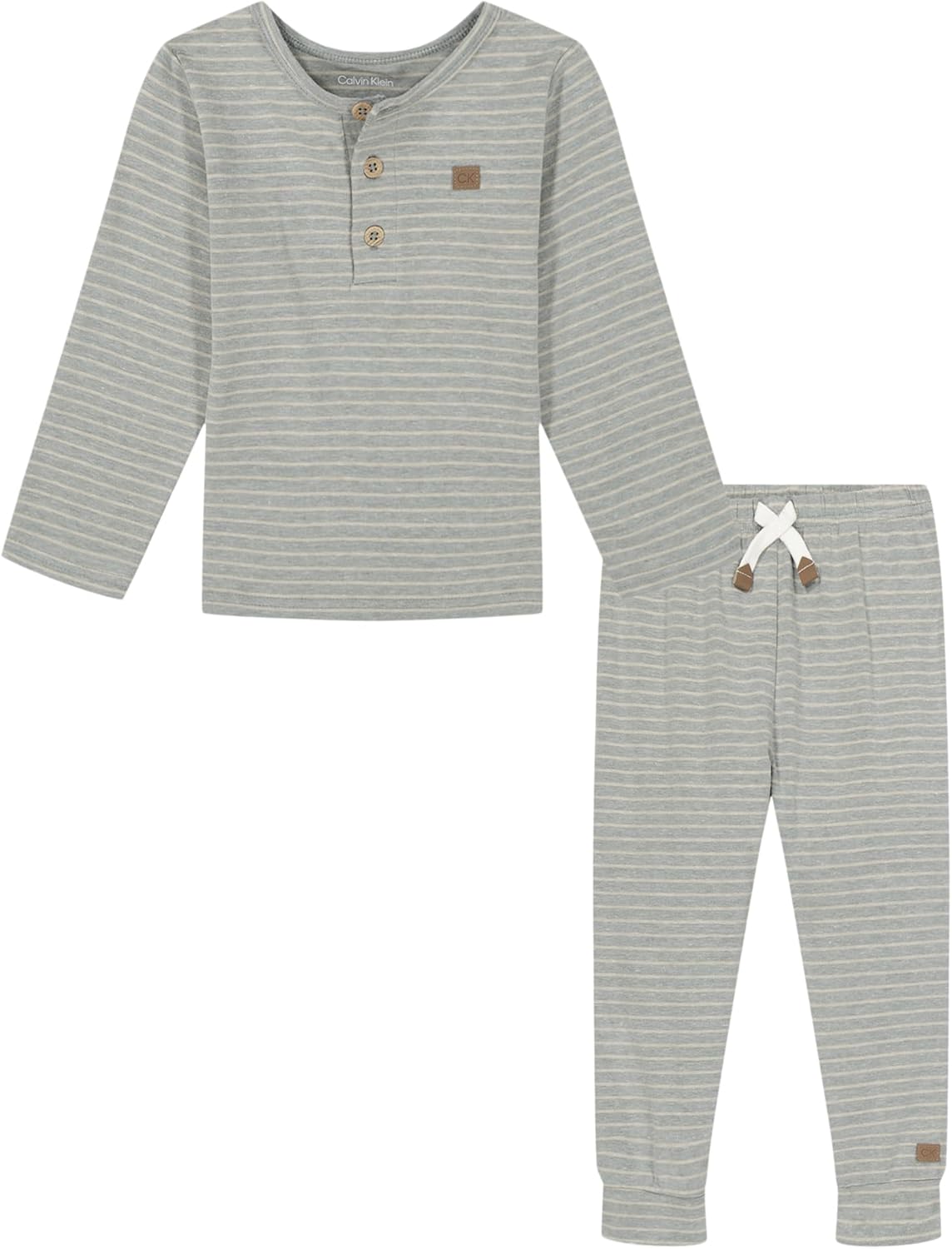 Комплект из 2 трикотажных брюк Calvin Klein для мальчиков, Lead/Peyote
Комплект из 2 трикотажных брюк Calvin Klein для мальчиков, Lead/Peyote